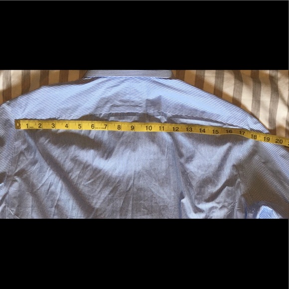 Proper Cloth men’s pinstriped shirt. 16/34 - Picture 4 of 7